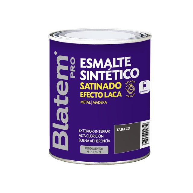 ESMALTE SINTETICO SATINADO 750ML TABACO