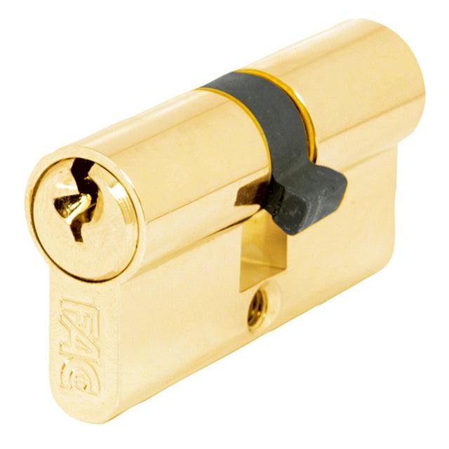 CILINDRO BOMBIN 30X10MM. SERRETA LEVA 13.5MM. LATON  FAC