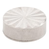 EMBELLECEDOR LAPIDADO TORNILLO  16 MM NIQUELADO. 4 UDS - 1