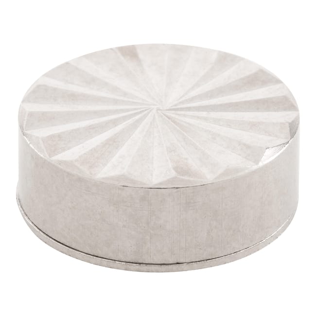 EMBELLECEDOR LAPIDADO TORNILLO  16 MM NIQUELADO. 4 UDS - 1