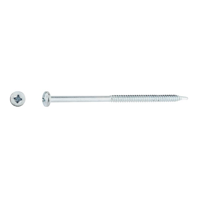 TORNILLOS ROSCA CHAPA PARA METAL CINCADOS 4,8X100MM. 50UDS