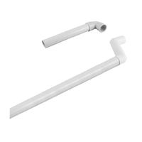 BAJANTE DOS PIEZAS EXTERIOR 175CM PVC - 1