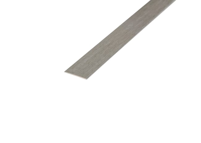 PERFIL TRANSICIÓN ADHESIVO DE ALUMINIO ROBLE INKA 90 CM - 1