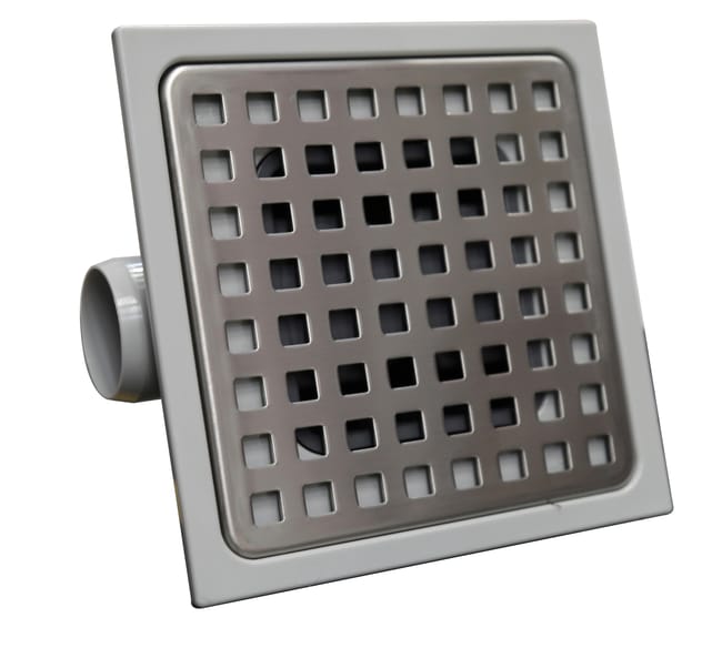 SUMIDERO PLATO DUCHA 15X15CM INOX/ABS GEBO - 1