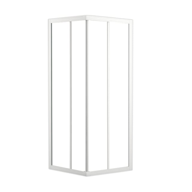 MAMPARA DE DUCHA CUADRADA CORREDERA SIENA 70X70CM BLANCO