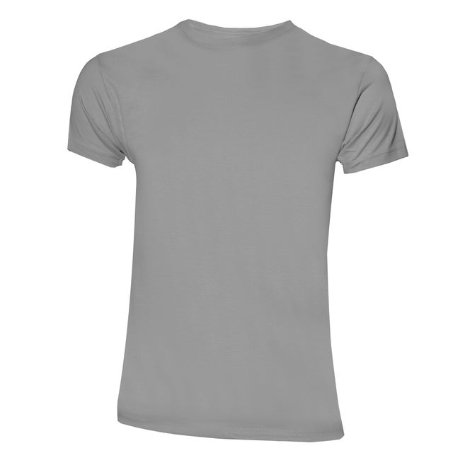 CAMISETA GRIS MANGA CORTA ALGODÓN TALLA L VELILLA TS155OB