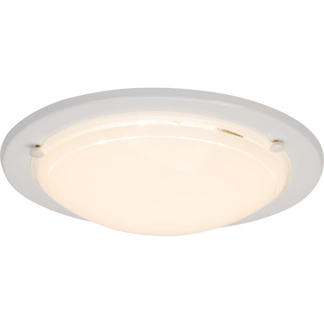 PLAFON LED MIRAMAR Ø28CM 12W BLANCO - 1