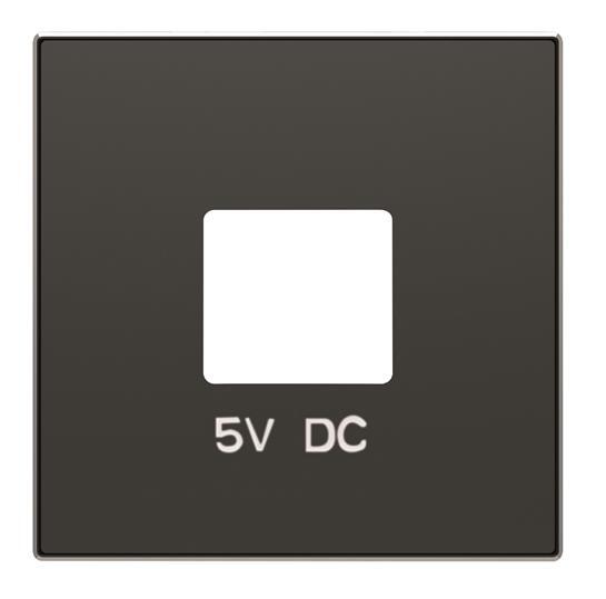 TAPA USB SERIE SKY NEGRO - 1