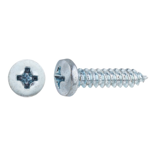 TORNILLOS ROSCA PARA METAL CINCADOS 4,2X19MM. 500UDS