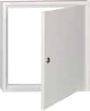 PUERTA REGISTRO ICT CON MARCO METÁLICO 45X45 CM SOLERA - 1