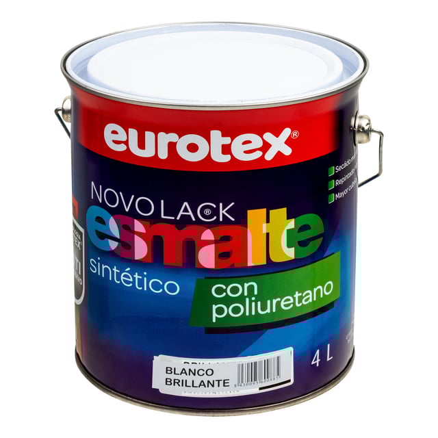 ESMALTE SINTÉTICO BRILLANTE NOVOLACK 4L VDE CARR