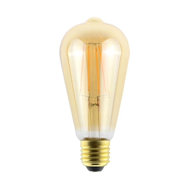 BOMBILLA LED VINTAGE REGULABLE E27 560LM 6W LUZ CALIDA - 1