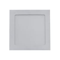 DOWNLIGHT LED EMPOTRAR CUADRADO BLANCO 12W LUZ CALIDA - 1