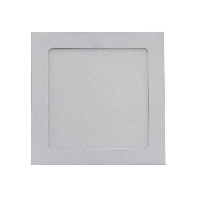 DOWNLIGHT LED EMPOTRAR CUADRADO BLANCO 12W LUZ CALIDA