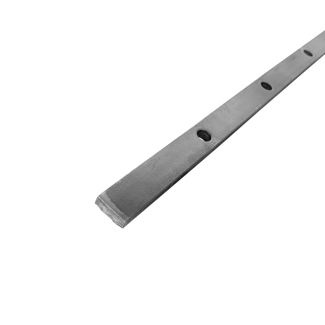 PERFIL DE HIERRO FORJADO PERFORADO 40X8MM  3M 