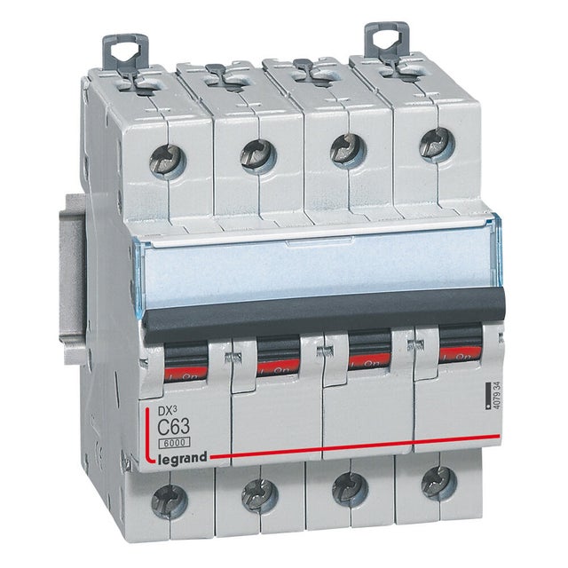 DISJUNTOR AUTOMÁTICO 4P 63A LEGRAND