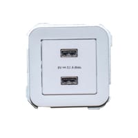 TOMA USB SERIE SIMON 31 BLANCO - 1