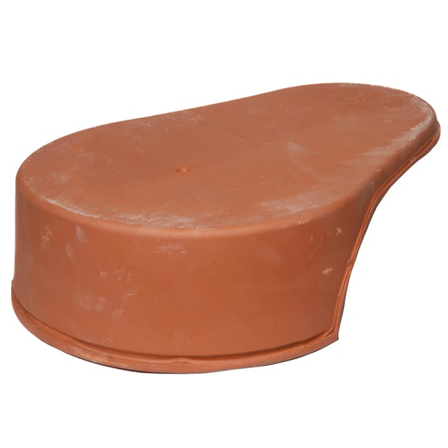 TAPA DE CABALLETE CERÁMICA KLINKER HYDRA ROJO - 1