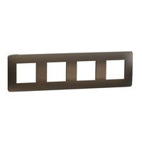 MARCO CUADRUPLE NEW UNICA CARBONO NEGRO - 1