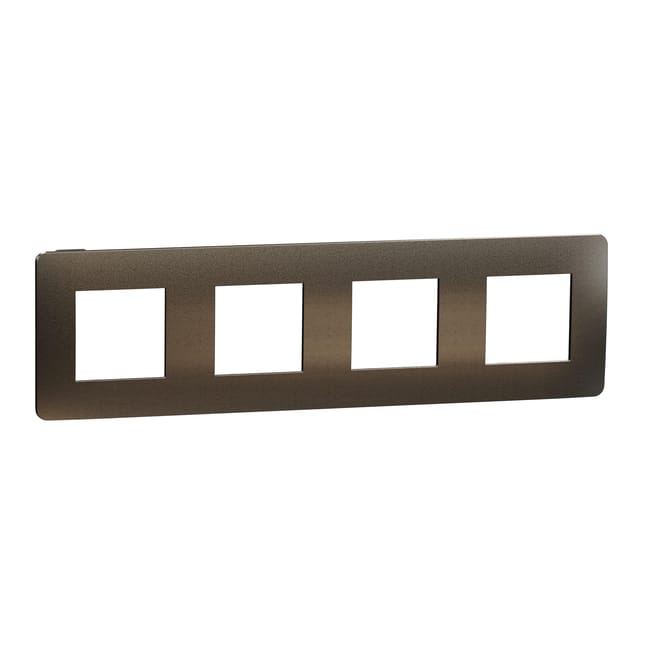 MARCO CUADRUPLE NEW UNICA CARBONO NEGRO - 1