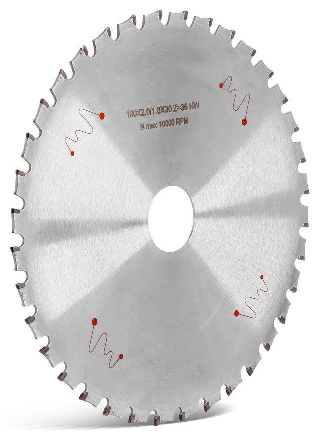 DISCO DE WIDIA CORTE PANEL SANDWICH FINO 190MM Z36 STAYER