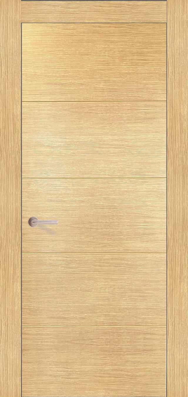 PUERTA INTERIOR EN BLOCK MELAMINA ROBLE VT5 72.5CM DERECHA