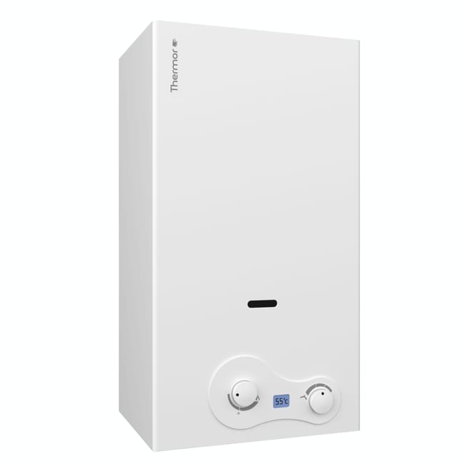 CALENTADOR ESTANCO BAJO NOX GAS NATURAL TOP SEALED 11L THERMOR - 1