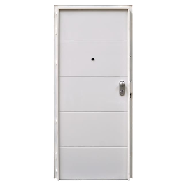 PUERTA ACORAZADA VT5 BLANCA IZQUIERDA - 1