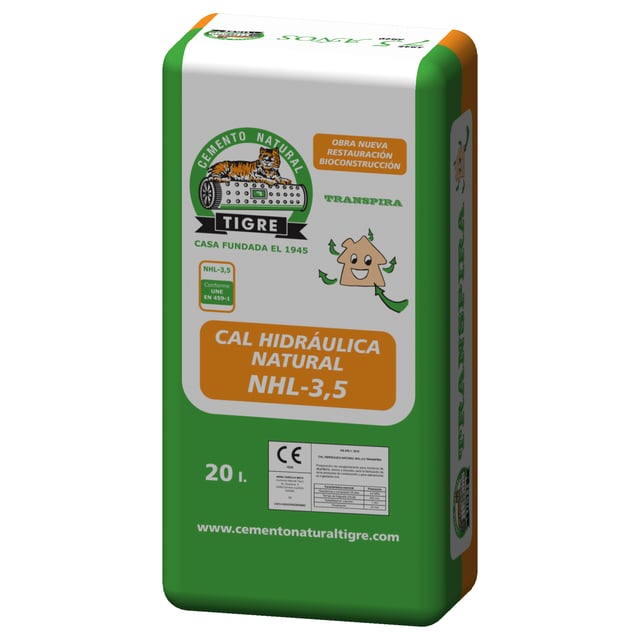 CAL HIDRAULICA NATURAL NHL-3,5 17 KG