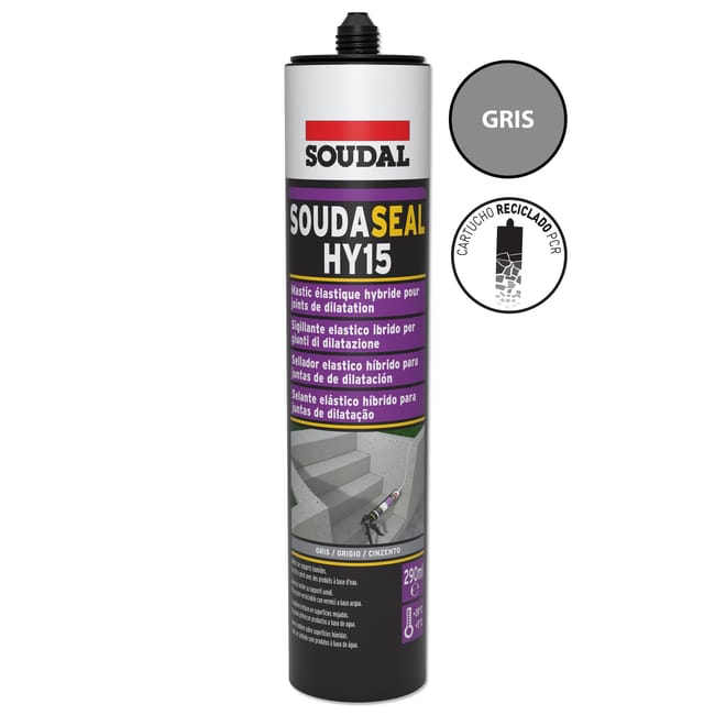 SELLADOR POLÍMERO MS SOUDASEAL HY15 GRIS 290 ML - 1