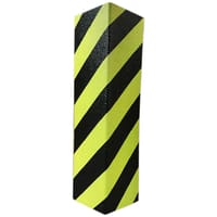 PROTECTOR DE ESPUMA PARA VEHICULOS EN GARAJES ANGULAR NEGRO Y AMARILLO - 1
