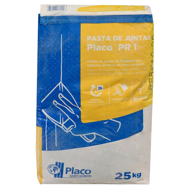 PASTA DE JUNTAS PLACO PR1 25 KG