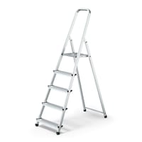 ESCALERA DE ALUMINIO 5 PELDAÑOS - 1