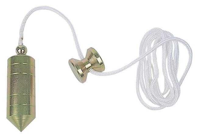 PLOMADA ALBAÑIL ZINCADA 500GR MEDID - 1