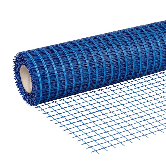 MALLA DE FIBRA DE VIDRIO DE REFUERZO REGARSA PAVIMENTOS 145 GR/M2 1.1X25M