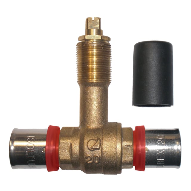 CAJA VÁLVULA ESFERA EMPOTRAR 16MM MULTICAPA  5 UNIDADES