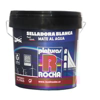 IMPRIMACIÓN SELLADORA ACRILICA ROCHA 4L BLANCO - 1