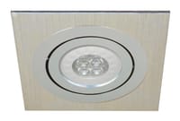 ARO DE EMPOTRAR ALUMINIO 92 X 92 MM BASCULANTE BLANCO - 1