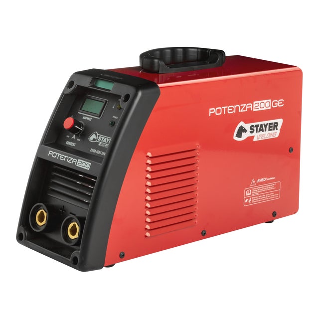 SOLDADOR INVERTER MMA 200A STAYER POTENZA 200