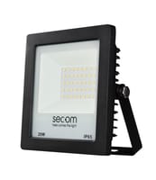 PROYECTOR LED 20W LUZ FRIA IP65 NEGRO SECOM - 1