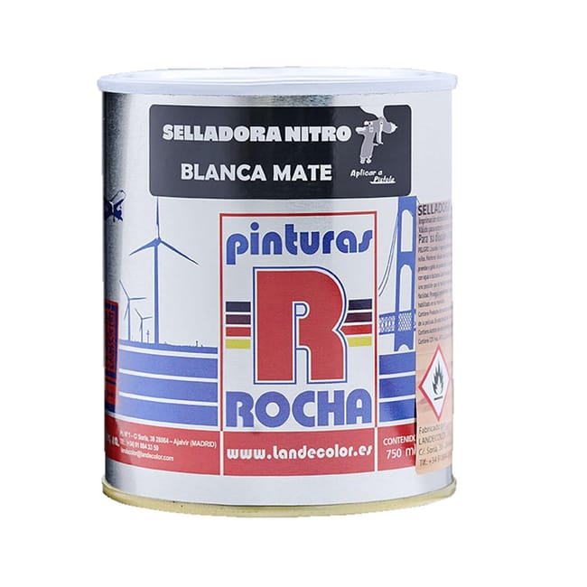 IMPRIMACIÓN SELLADORA SINTÉTICA NITRO 750ML BLANCO - 1