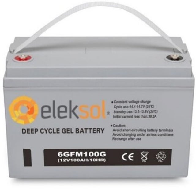 BATERÍA GEL 12V 100AH C100 ELEKSOL
