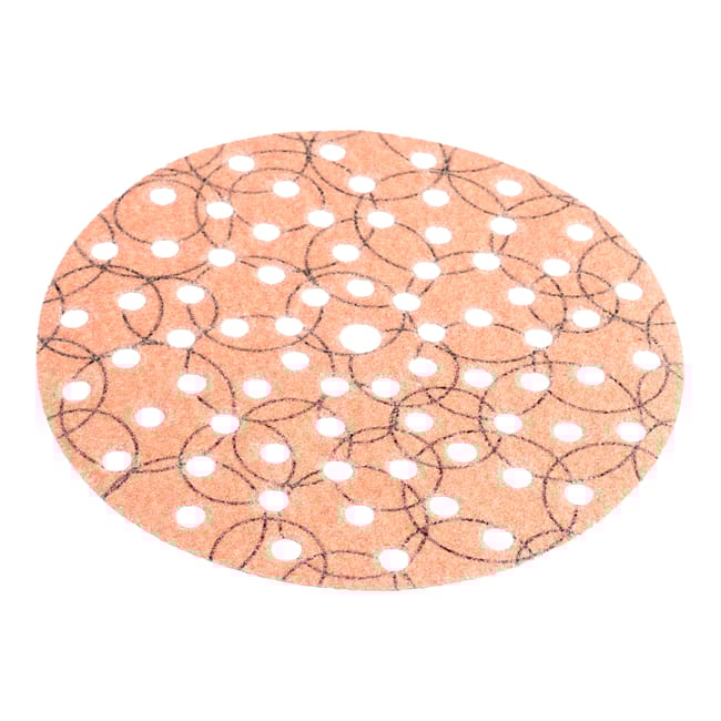 6 DISCOS DE LIJA 180MM MULTIPERFORADOS GRANO 220 - 1