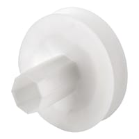 POLEA PERSIANA DE PVC CON ESPIGA PARA EJE  40  MM Y CINTA DE 18  MM - 1