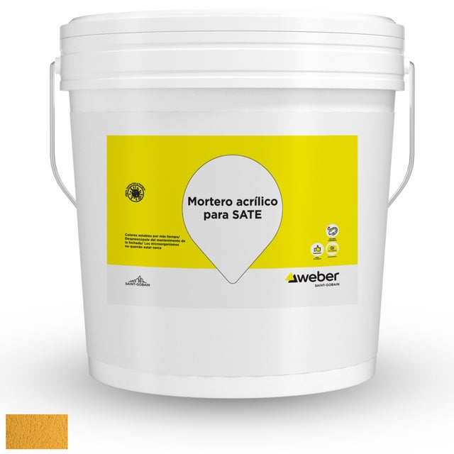 MORTERO ACRÍLICO WEBER SATE 25 KG ALBERO