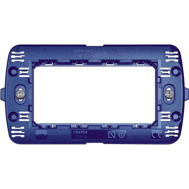 BASTIDOR 4 MODULOS CAJA RECTANGULAR SERIE LIVING - 1