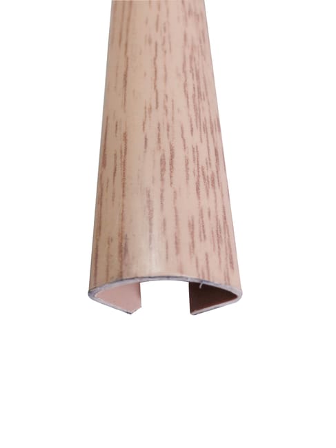 MOLDURA JUNQUILLO PVC ROBLE   2600 X 28 X 12 MM - 1