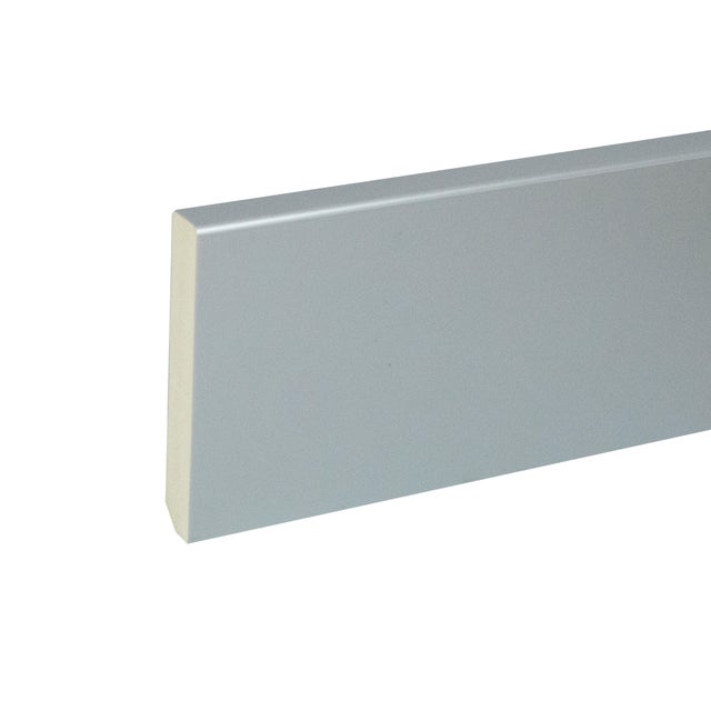 RODAPIE WPC LACADO BLANCO 224 X 90 X 12 MM