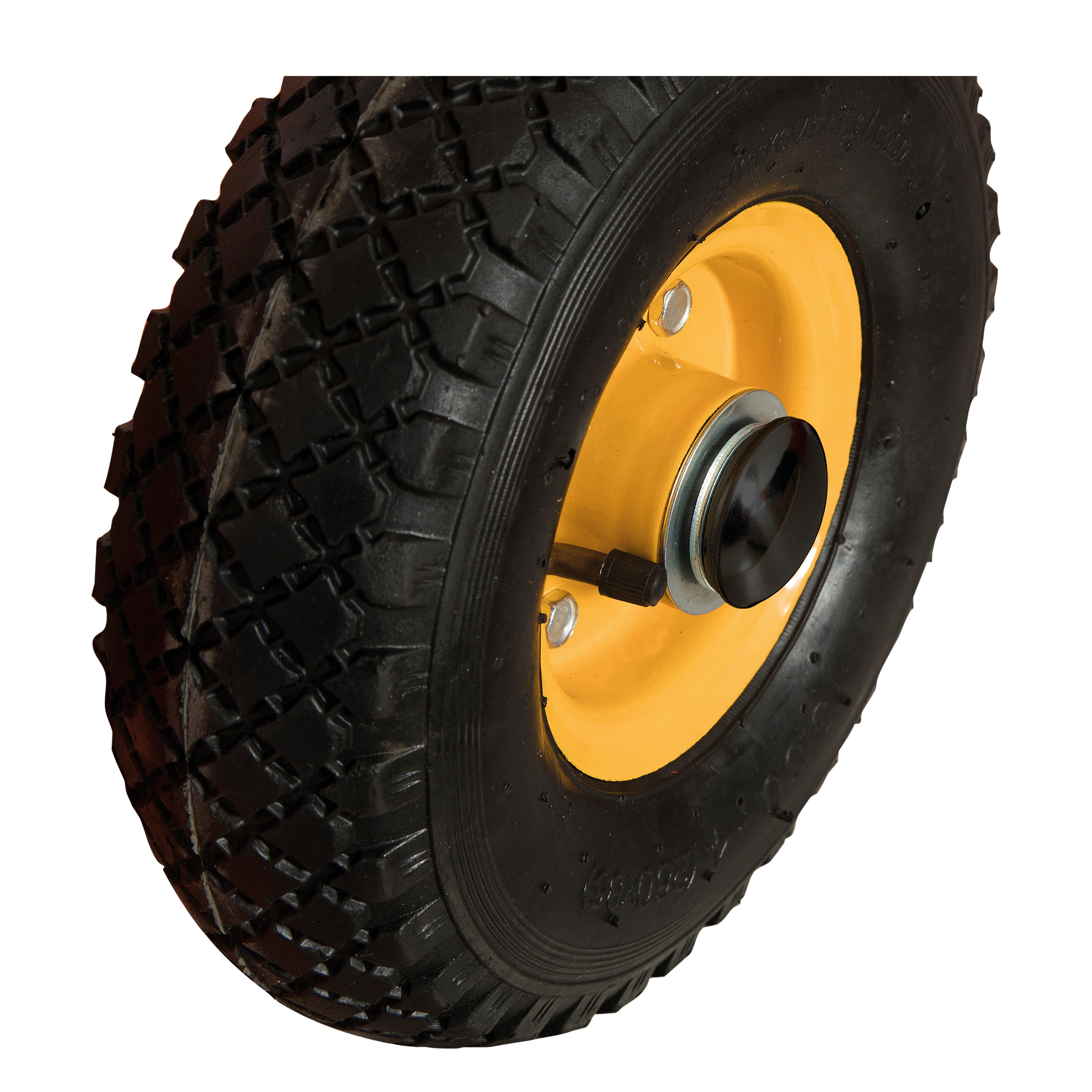 TAPÓN RUEDA CARRETILLA SVELT 1UD LISO METAL - 2