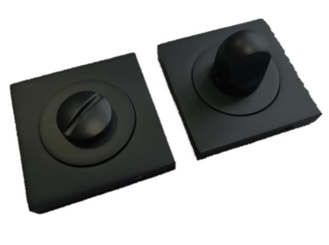 CONDENA/DESCONDENA CUADRADA ALUMINIO 50 MM NEGRO 